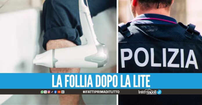 Choc nel Casertano, lancia il phon acceso nella vasca mentre la moglie fa il bagno