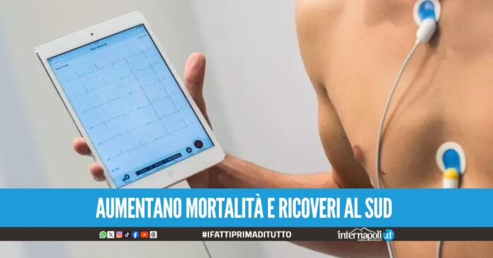 Ancora ampio il divario tra le Regioni: il Sud indietro per la cura delle malattie cardiache