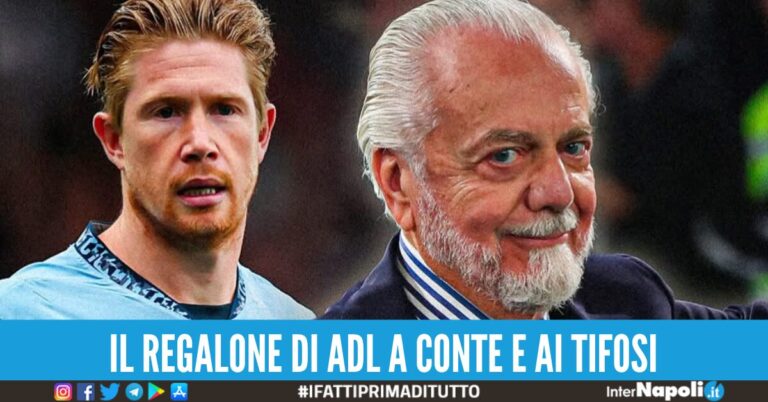 Napoli, è tutto vero: domani il De Bruyne – day