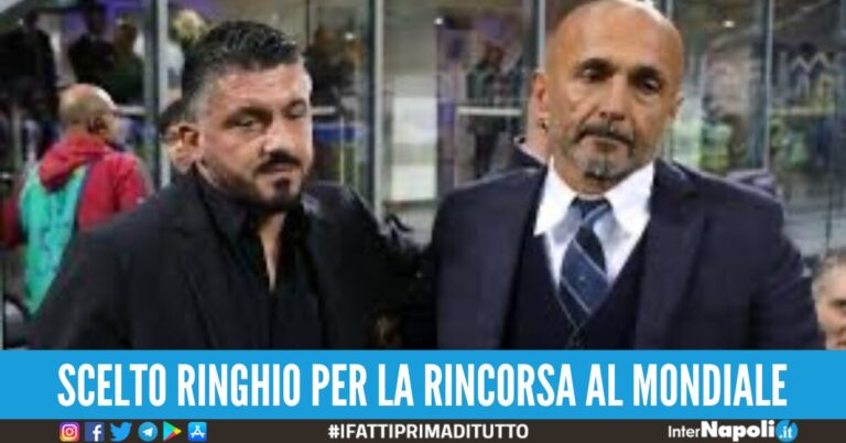 Ufficiale, Gattuso nuovo allenatore della Nazionale: prende il posto di Spalletti che lo aveva sostituito a Napoli