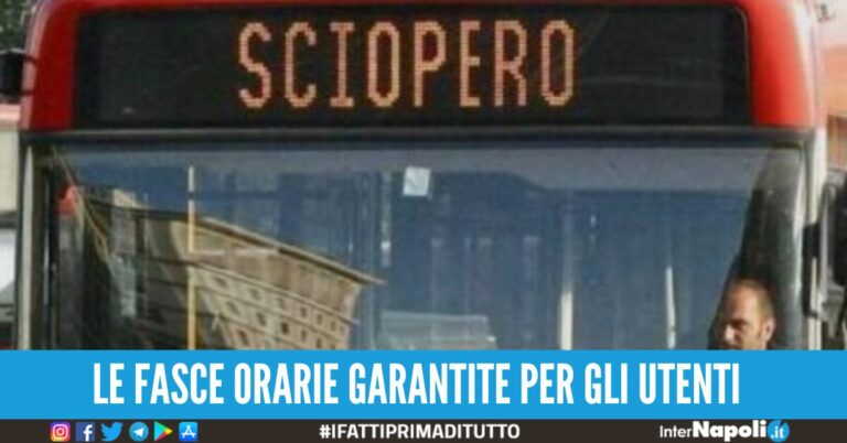 Napoli, oggi sciopero dei trasporti pubblici, ma ci sono delle eccezioni