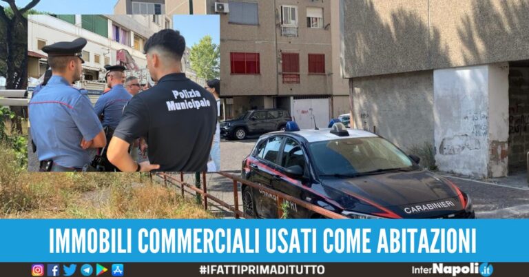 Ponticelli, sgomberi e sequestri nella roccaforte del clan De Martino