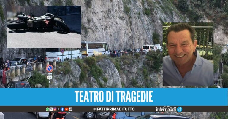 Incidente mortale ad Amalfi: Pedone investito da una moto a folle velocità. Possibile disposizione di nuovi autovelox