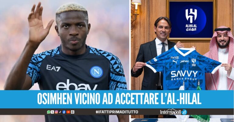 L’addio di Osimhen stavolta è vicino per davvero, il nigeriano accetterà l’offerta monstre dell’Al-Hilal