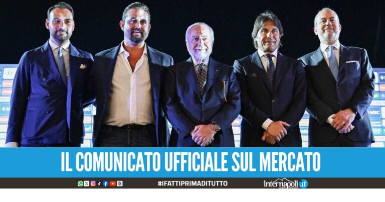“Il mercato lo facciamo tutti insieme”, il comunicato del Napoli spegne le polemiche