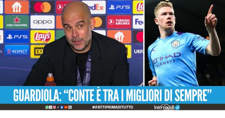 Guardiola su De Bruyne: “Va in una piazza speciale, è un campionissimo”