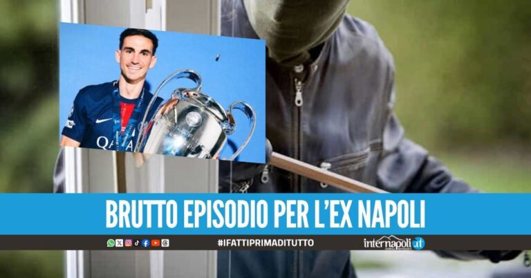 Ladri in casa di Fabian Ruiz, presi durante i festeggiamenti della Champions