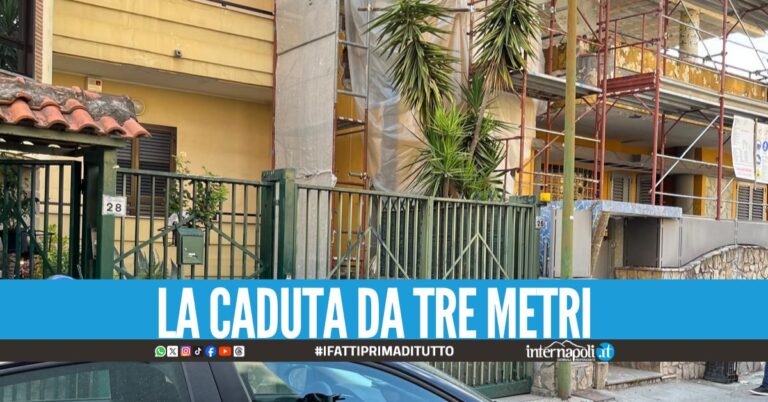 Precipita sul posto di lavoro, operaio muore nel Napoletano
