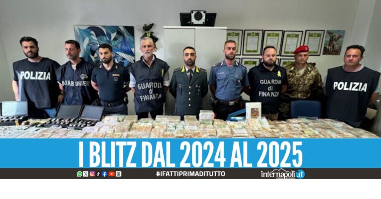 Sequestri e confische da 400 milioni di euro contro la camorra, il bilancio della Finanza