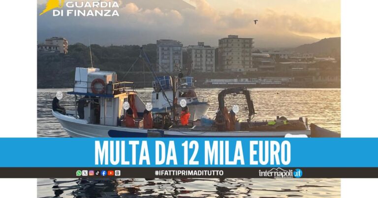 Sequestrata una tonnellata di pesce a Torre del Greco, beccati i pescatori