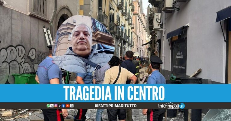 Esplosione in via Foria, Giovanni Scala muore dopo il crollo
