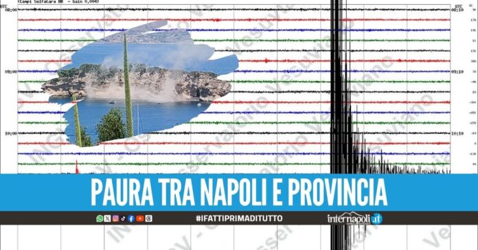 Terremoto da 4.6 ai Campi Flegrei, c'è la seconda scossa