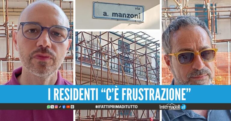 Mugnano, chiusura via Manzoni, i cittadini: "Chiediamo chiarezza sulle tempistiche"
