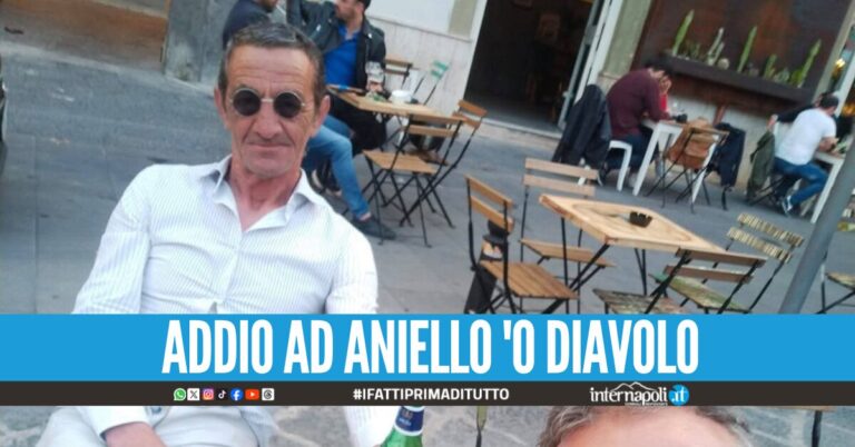 Giugliano in lutto, dolore per l’improvvisa morte di Aniello Palma