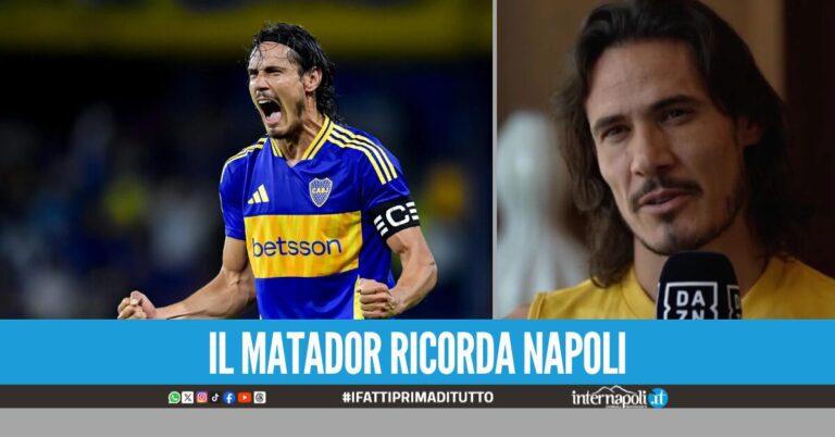 Cavani non dimentica Napoli: “La Coppa Italia vinta contro la Juve tra i miei ricordi più belli”