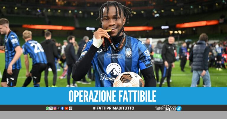 Lookman primo obiettivo del Napoli, contatti tra Adl e Percassi