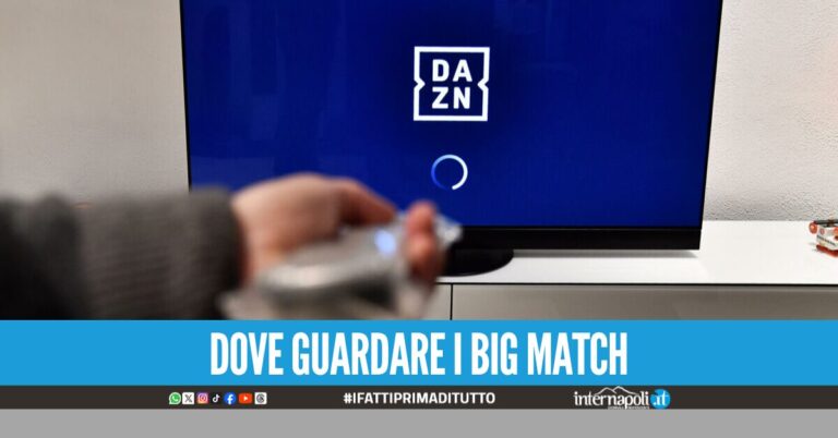 Serie A, ufficiali le piattaforme dove poter seguire i big match del Napoli