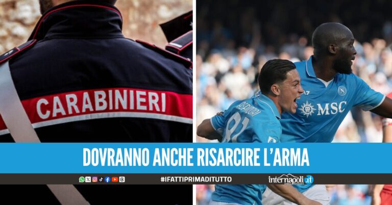 Falsi certificati medici per andare a vedere il Napoli, condannati due carabinieri tifosi