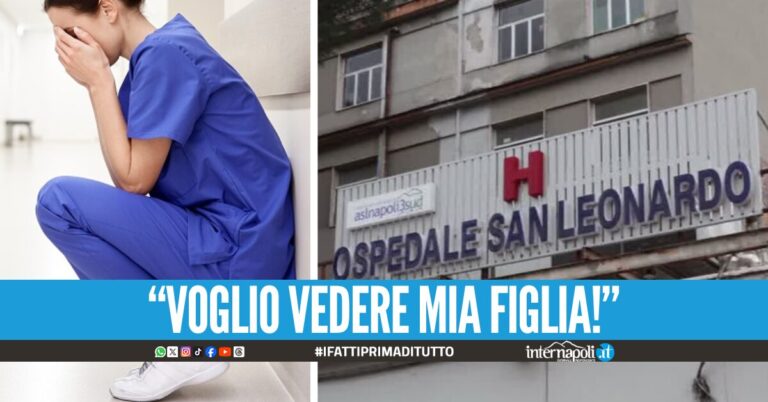 Follia all'ospedale di Castellammare, padre sfonda una porta e aggredisce la dottoressa