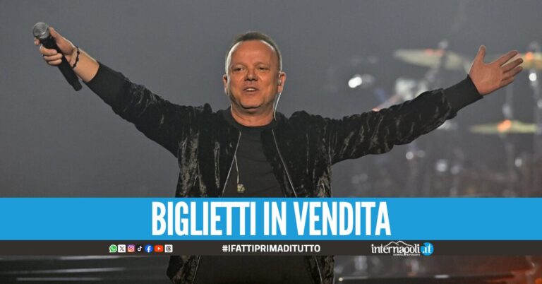 Gigi D'Alessio annuncia due nuovi concerti a Piazza Plebiscito: le date