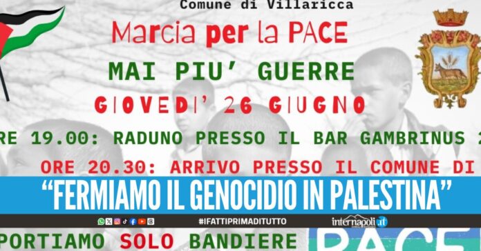 Giovedì a Villaricca una Marcia per la Pace “Mai più guerre