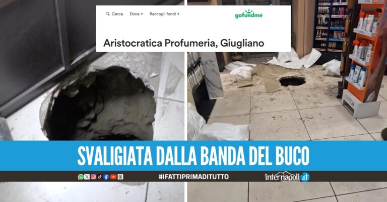 Giugliano, una raccolta fondi per aiutare la profumeria Aristocratica dopo il furto