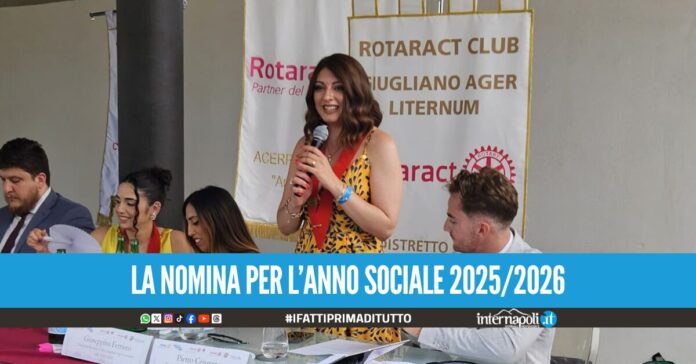 Giuseppina Ferriero è la nuova Presidente del Rotaract Club Giugliano Ager Liternum