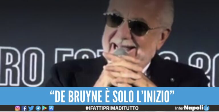 Napoli, De Laurentiis fa impazzire i tifosi: “Faremo tanti acquisti”