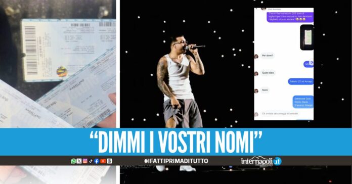 Il cuore d'oro di Geolier, regala i biglietti a una fan truffata: 