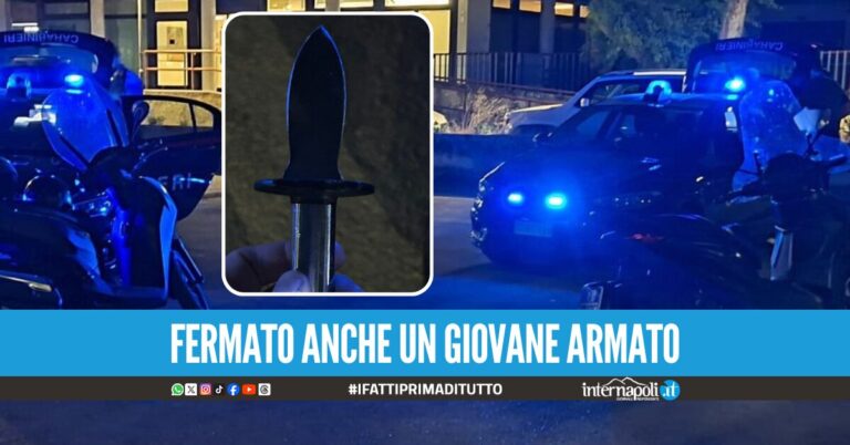 Il figlio gira in moto senza casco, il padre insulta i carabinieri ad Aversa: denunciato