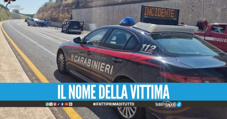 Incidente in Campania, tragico bilancio: un morto e 4 feriti