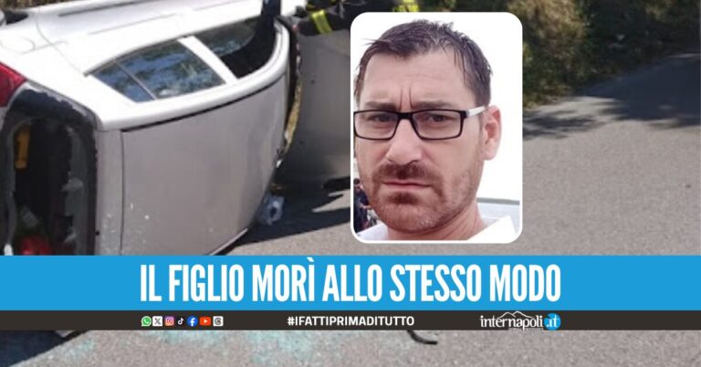 Incidente mortale nel Casertano, Tiziano si ribalta col furgone mentre torna da lavoro