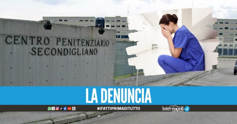 Infermiera aggredita nel carcere di Secondigliano: “Ho temuto per la mia vita”