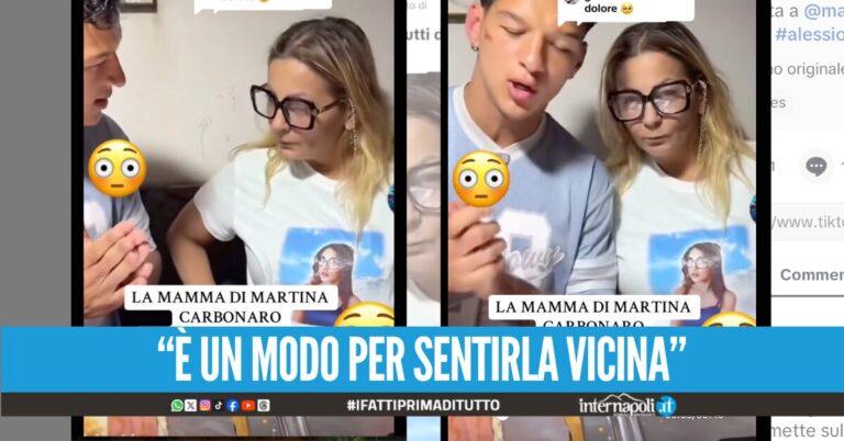 La mamma di Martina in un TikTok con un venditore di hotdog: scoppia la polemica social