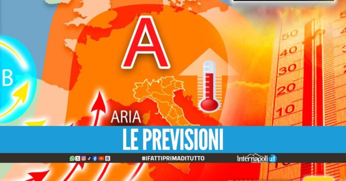 L'anticiclone africano Pluto si abbatte sull'Italia, caldo intenso e picchi di 40 gradi