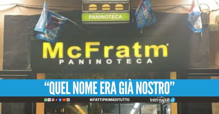 Marchio "McFratm": contesa tra il Napoli e i familiari del fondatore del pub di Secondigliano