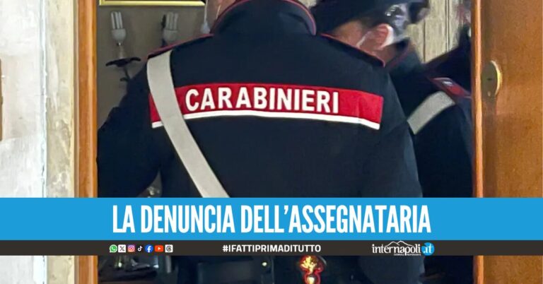 Melito, torna a casa dopo la morte della madre e la trova occupata abusivamente