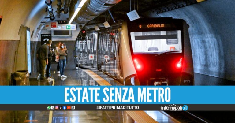 Metro Linea 1: "Chiudono per tre mesi le stazioni di Piscinola, Chiaiano e Frullone"