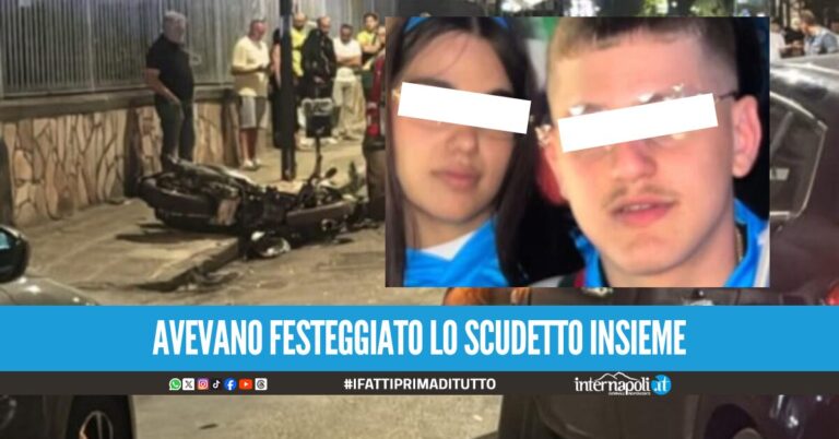 Mugnano e Secondigliano pregano per Biagio e Serena, i due fidanzati gravi dopo l'incidente