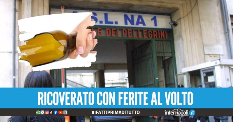 Violenza in piazza Garibaldi, tentano di rubargli il cellulare e lo colpiscono con cocci di bottiglia