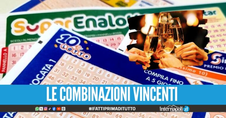 Il Lotto e 10eLotto premiano ancora Napoli e provincia, vinti oltre 100mila euro dopo le ultime estrazioni