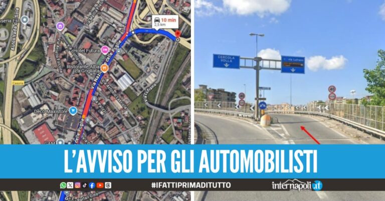 Circumvallazione Esterna di Napoli "a mezzo servizio" tra lavori e chiusure, tutte le zone interessate