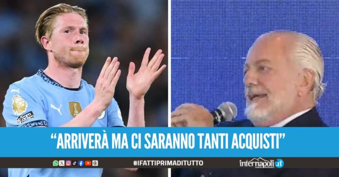 ADL 'anticipa' l'arrivo di De Bruyne al Napoli: 