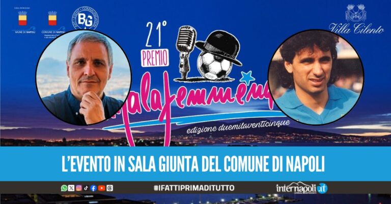 Torna a Napoli il "Premio Malafemmena", tra i premiati Maurizio De Giovanni e un'ex gloria del Napoli