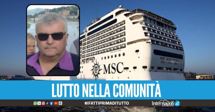 La crociera per il compleanno si trasforma in tragedia, Florino muore stroncato dal malore