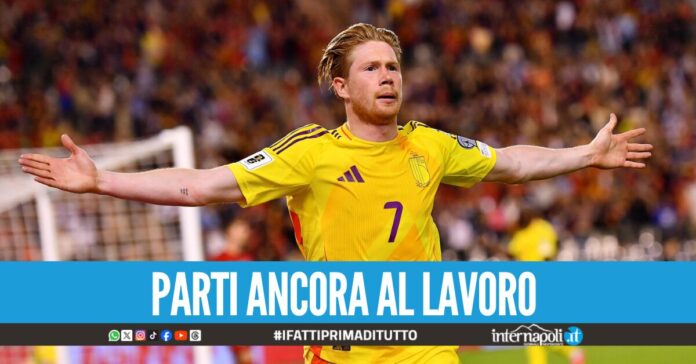 Attesa per De Bruyne al Napoli, l'affare si farà ma restano da sistemare i diritti d'immagine