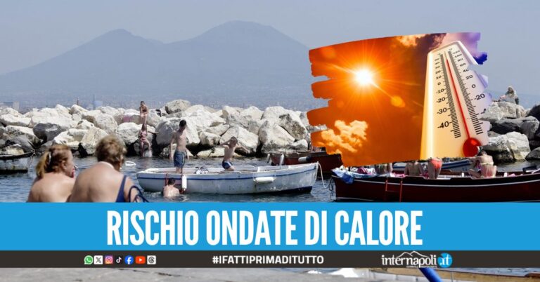 Il grande caldo si abbatte su Napoli, emanata l'allerta gialla