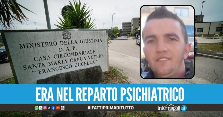 Dramma nel carcere di S. M. Capua Vetere, detenuto si toglie la vita
