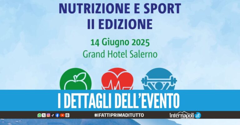 I campioni Castrogiovanni, Sito e Datome all'evento di FNOB "Sport e Nutrizione" a Salerno