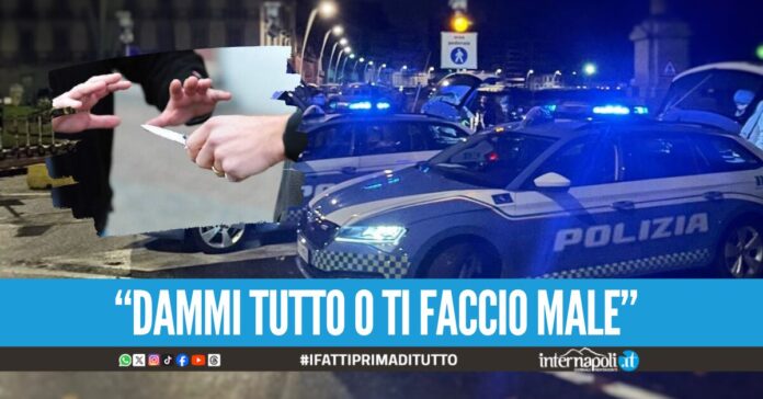 Rapinava i giovani minacciandoli col coltello, arrestato 46enne a Napoli